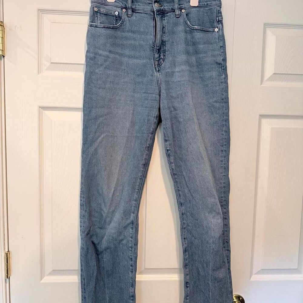 Madewell 90's Straight 30T Blue Jeans
